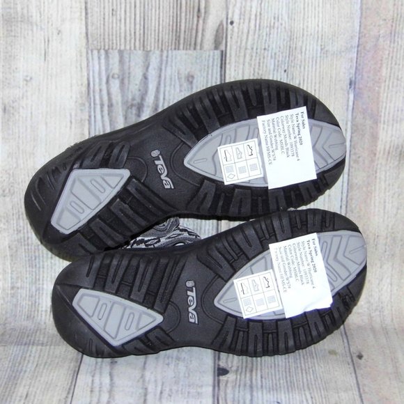 TEVA Hurricane 4 Monds Black Sport Sandals Womens Size 7 NWT - Picture 2 of 7